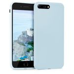Husa pentru Apple iPhone 8 Plus/iPhone 7 Plus, Silicon, Albastru, 39499.58 fotografia produsului