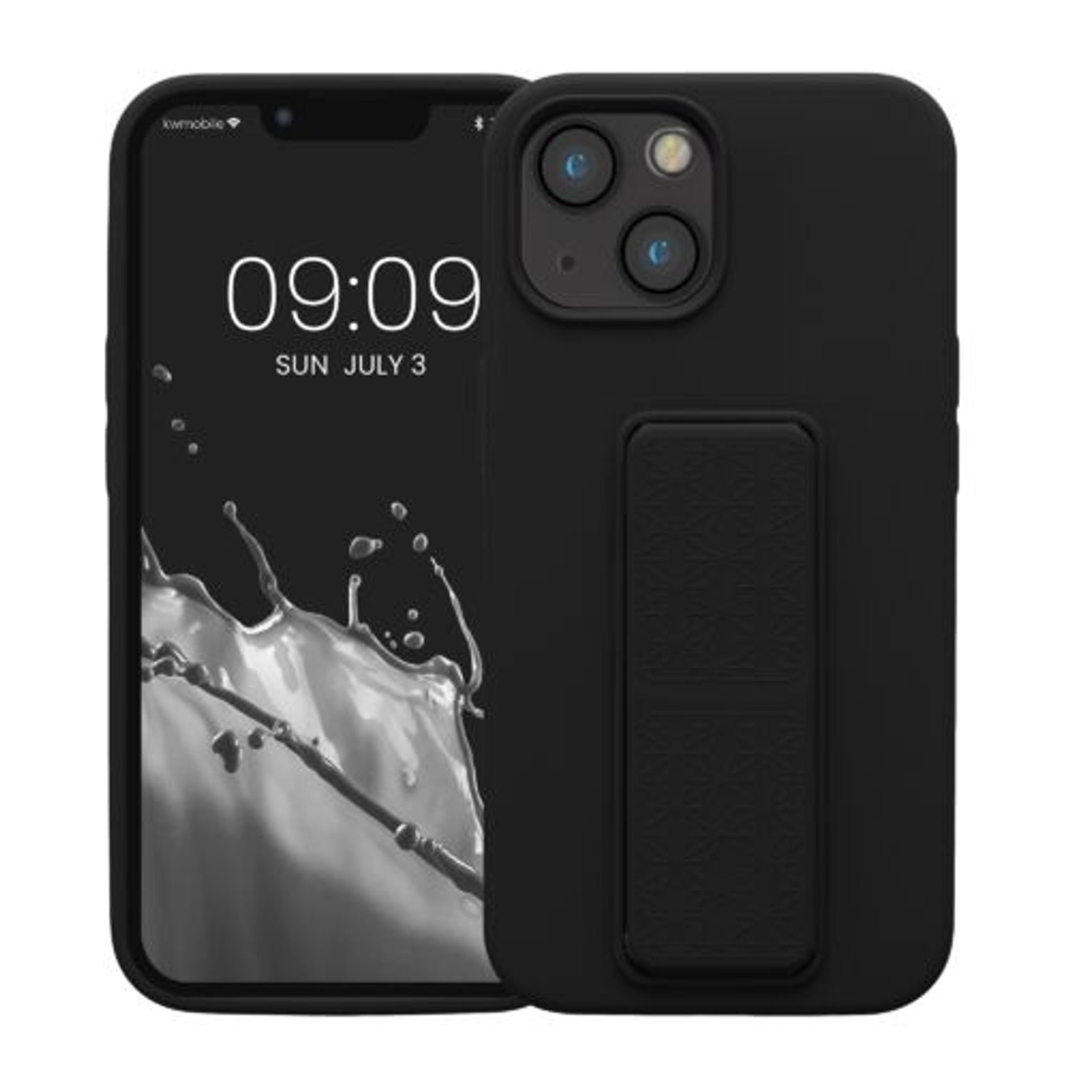 Husa Kwmobile pentru Apple iPhone 13 Mini, Silicon, Negru, 58276.01 fotografia produsului