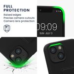 Husa Kwmobile pentru Apple iPhone 13 Mini, Silicon, Negru, 58276.01 fotografia produsului View 3 S
