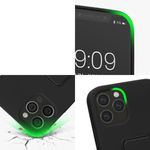 Husa Kwmobile pentru Apple iPhone 12/iPhone 12 Pro, Silicon, Negru, 58283.01 fotografia produsului View 8 S