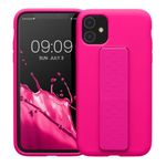 Husa Kwmobile pentru Apple iPhone 11, Silicon, Roz, 58280.77 fotografia produsului