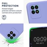 Husa Kwmobile pentru Realme 8i, Silicon, Albastru, 58293.108 fotografia produsului View 3 S