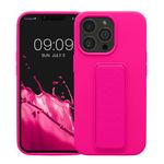 Husa Kwmobile pentru Apple iPhone 13 Pro, Silicon, Roz, 58277.77 fotografia produsului