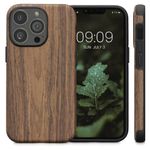 Husa Kwmobile pentru Apple iPhone 13 Pro, Lemn, Maro, 58303.01 fotografia produsului