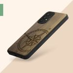 Husa Kwmobile pentru Samsung Galaxy A23, Lemn, Maro, 58314.02 fotografia produsului View 10 S