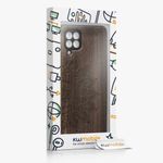 Husa Kwmobile pentru Samsung Galaxy M22, Lemn, Maro, 58309.01 fotografia produsului View 7 S