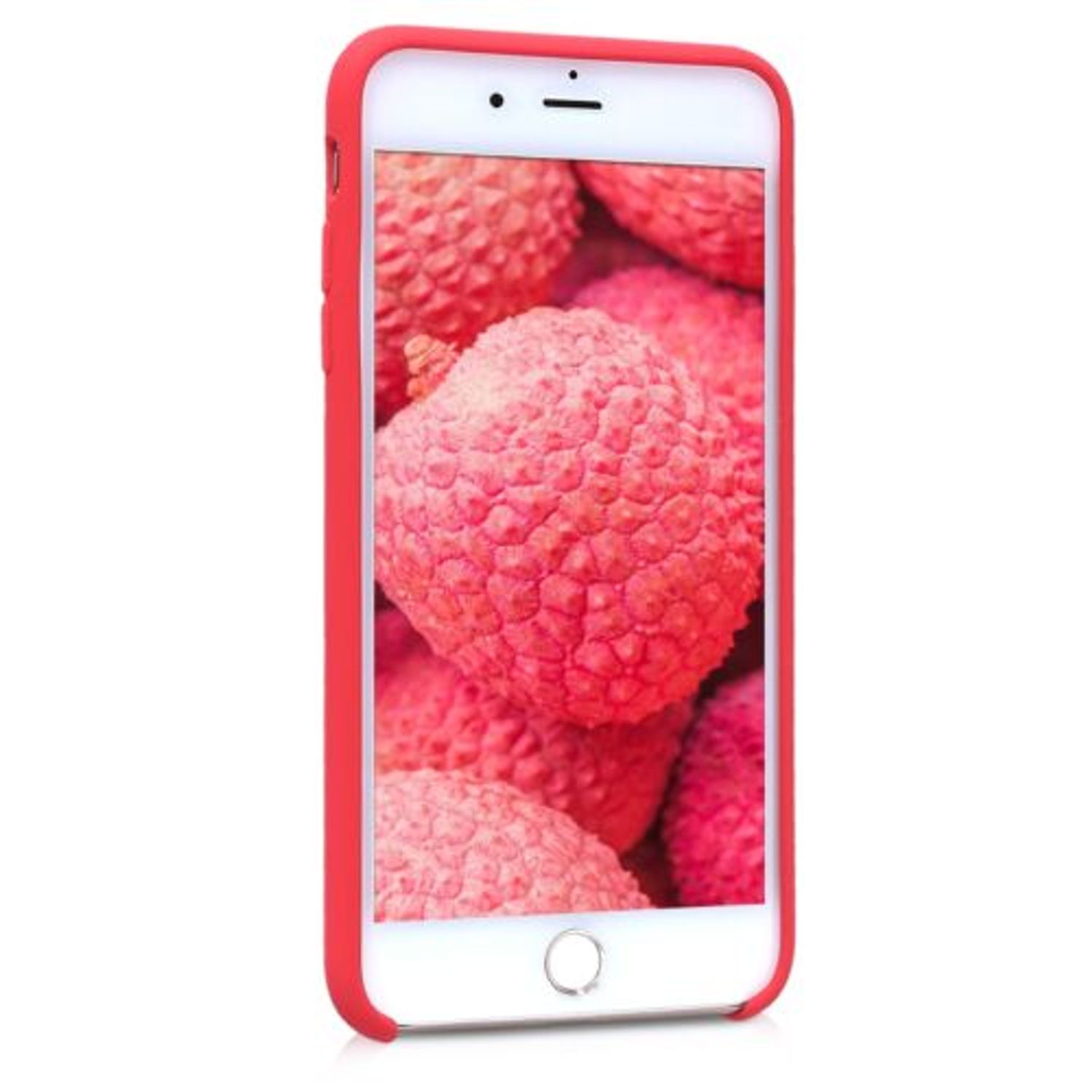 Husa pentru Apple iPhone 8 Plus/iPhone 7 Plus, Silicon, Rosu, 40842.111 fotografia produsului View 3 L
