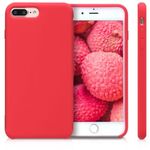 Husa pentru Apple iPhone 8 Plus/iPhone 7 Plus, Silicon, Rosu, 40842.111 fotografia produsului View 2 S