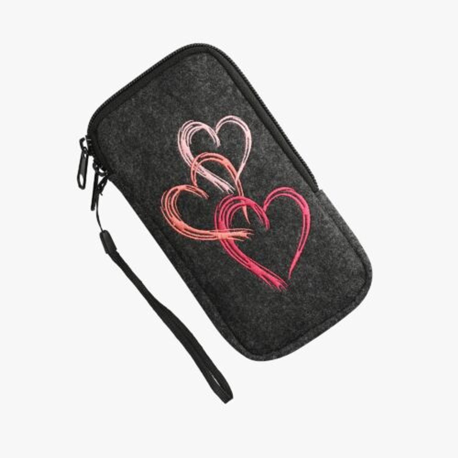 Husa Universala Kwmobile marime XL - 6,8 inch, Microfibra, Multicolor, 49866.4.12 fotografia produsului View 8 L