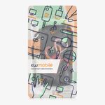 Husa Universala Kwmobile marime XL - 6,8 inch, Microfibra, Multicolor, 49866.4.12 fotografia produsului View 4 S