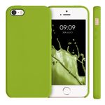 Husa pentru iPhone 5/iPhone 5s/iPhone SE, Silicon, Verde, 42766.220 fotografia produsului View 2 S