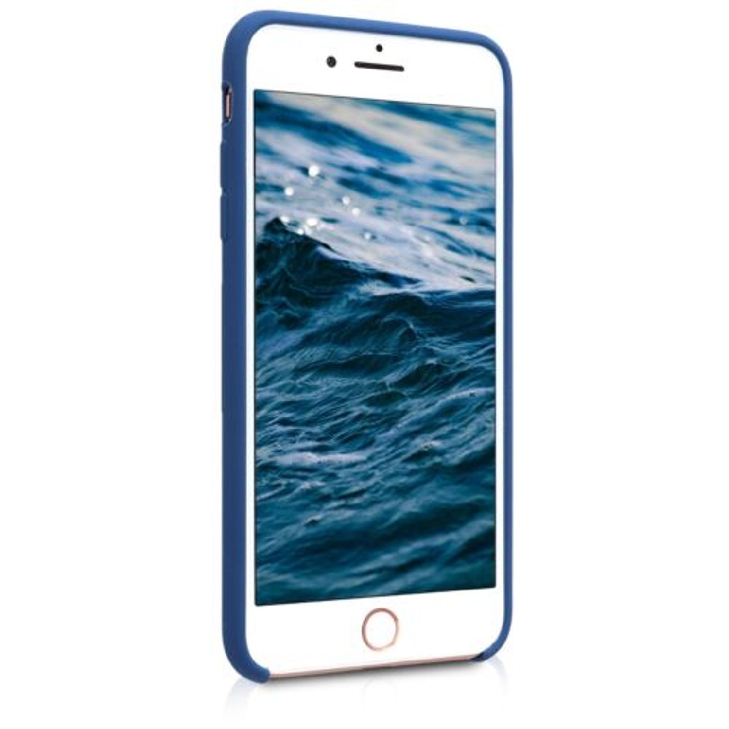 Husa pentru Apple iPhone 8 Plus/iPhone 7 Plus, Silicon, Albastru, 40842.116 fotografia produsului View 3 L