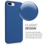 Husa pentru Apple iPhone 8 Plus/iPhone 7 Plus, Silicon, Albastru, 40842.116 fotografia produsului View 4 S