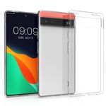 Husa Kwmobile pentru Google Pixel 6a, Silicon, Transparent, 58331.03 fotografia produsului