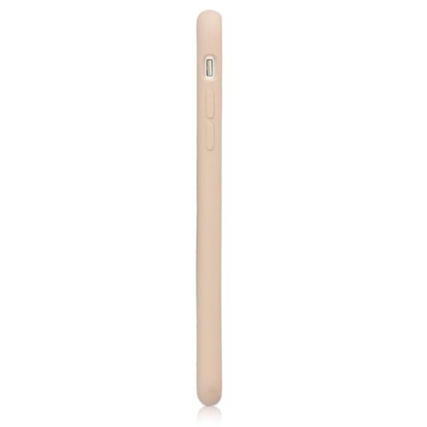 Husa pentru Apple iPhone 8 Plus/iPhone 7 Plus, Silicon, Bej, 40842.154 fotografia produsului View 5 L