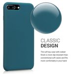 Husa pentru Apple iPhone 8 Plus/iPhone 7 Plus, Silicon, Albastru, 40842.57 fotografia produsului View 4 S