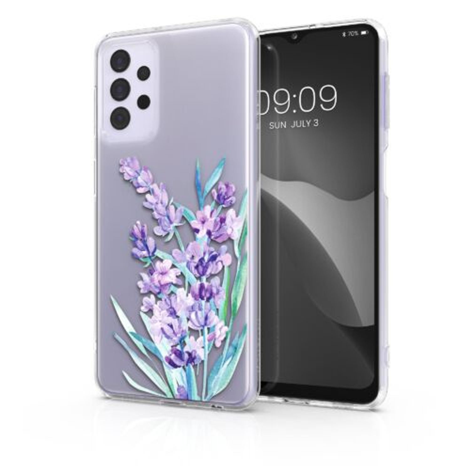 Husa Kwmobile pentru Samsung Galaxy A32 5G, Silicon, Multicolor, 54331.05 fotografia produsului