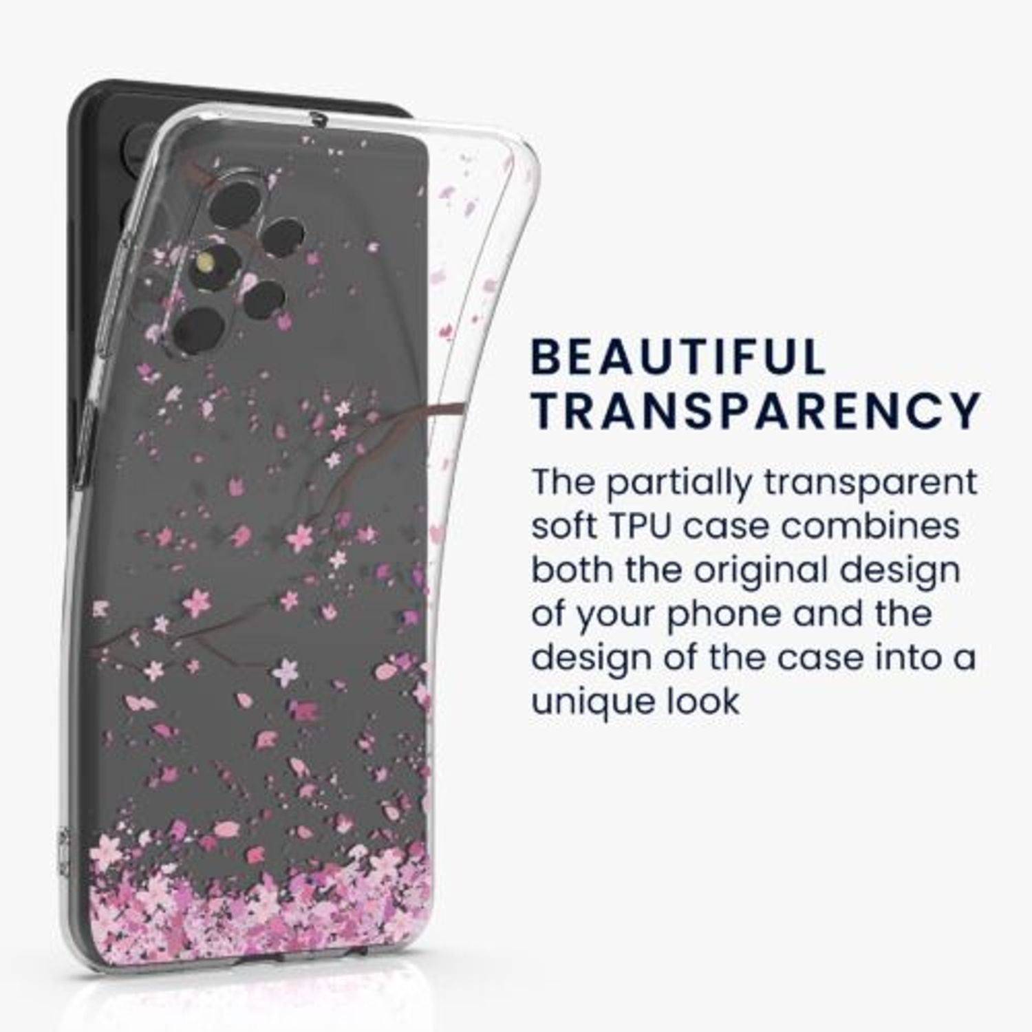 Husa Kwmobile pentru Samsung Galaxy A13, Silicon, Multicolor, 58381.02 fotografia produsului View 2 L
