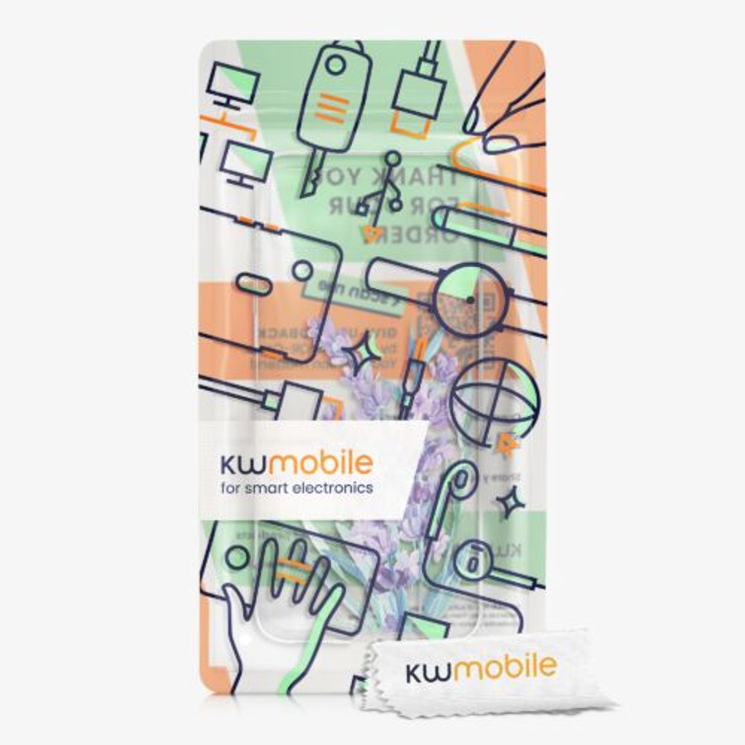 Husa Kwmobile pentru Samsung Galaxy A22 5G, Silicon, Multicolor, 55369.02 fotografia produsului View 6 L