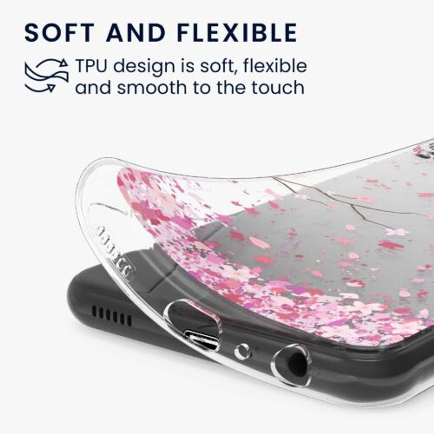 Husa Kwmobile pentru Samsung Galaxy A23, Silicon, Multicolor, 58382.02 fotografia produsului View 3 L
