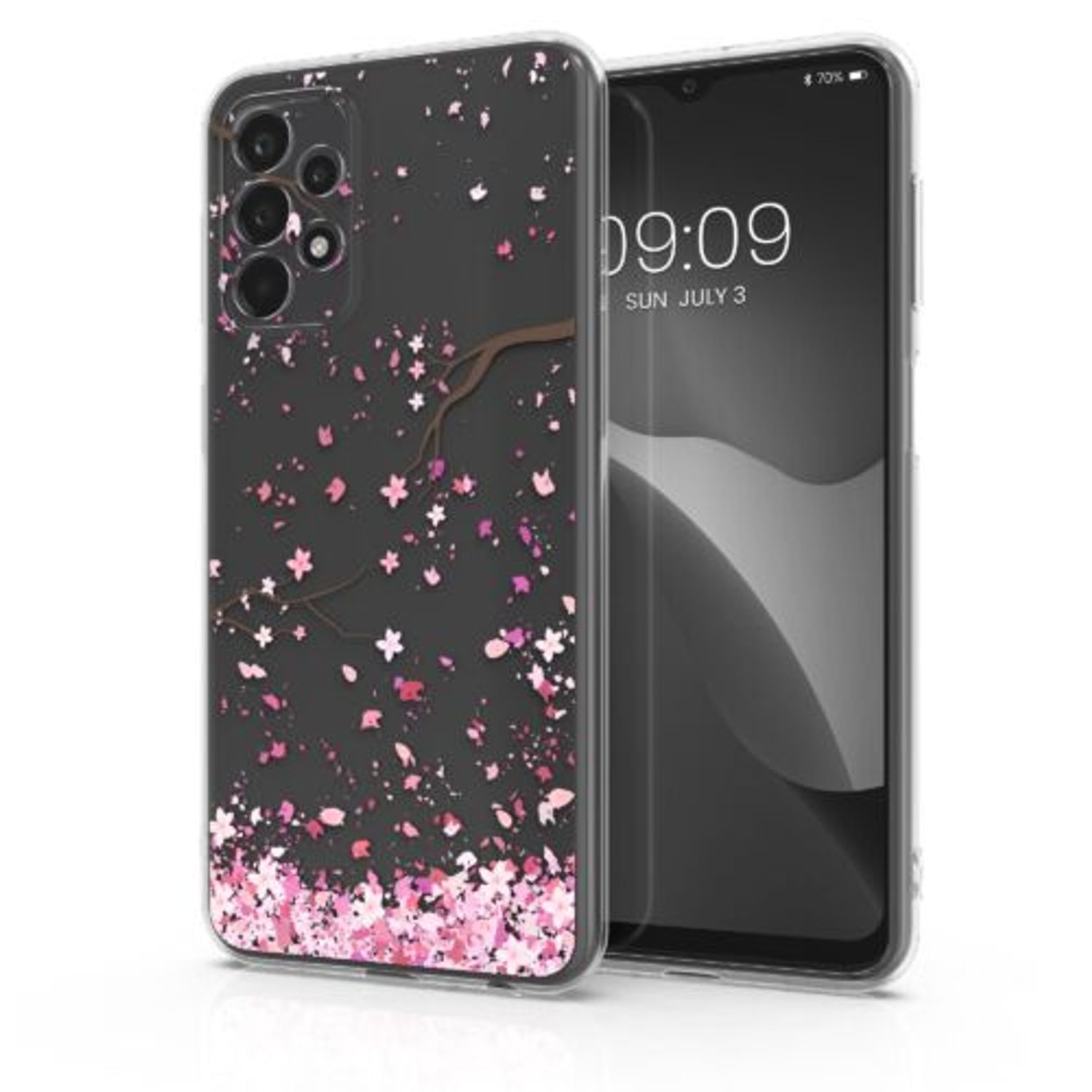 Husa Kwmobile pentru Samsung Galaxy A23, Silicon, Multicolor, 58382.02 fotografia produsului