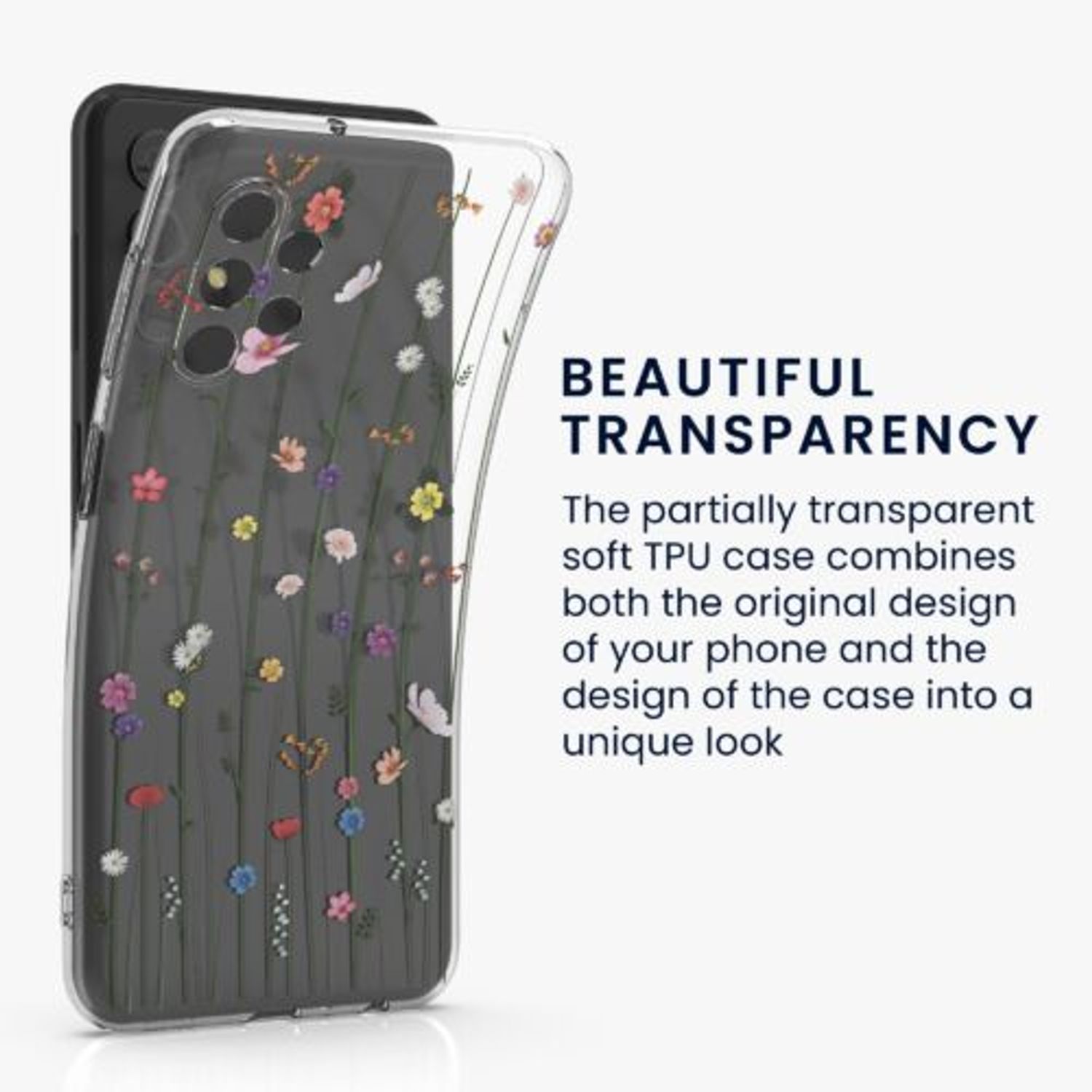 Husa Kwmobile pentru Samsung Galaxy A13, Silicon, Multicolor, 58381.03 fotografia produsului View 2 L