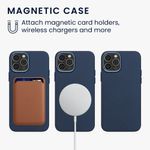 Husa Kwmobile pentru Apple iPhone 12/iPhone 12 Pro, Silicon, Albastru, 58391.17 fotografia produsului View 4 S