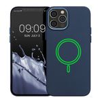 Husa Kwmobile pentru Apple iPhone 12/iPhone 12 Pro, Silicon, Albastru, 58391.17 fotografia produsului