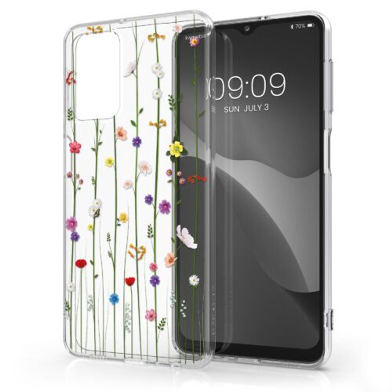 Husa Kwmobile pentru Samsung Galaxy A32 5G, Silicon, Multicolor, 54331.06 fotografia produsului