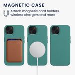 Husa Kwmobile pentru Apple iPhone 13, Silicon, Verde, 58247.142 fotografia produsului View 4 S