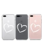 Husa pentru Apple iPhone 8 Plus/iPhone 7 Plus, Silicon, Alb, 45352.01 fotografia produsului View 9 S