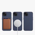 Husa Kwmobile pentru Apple iPhone 13, Silicon, Albastru, 58247.17 fotografia produsului View 10 S