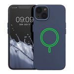 Husa Kwmobile pentru Apple iPhone 13, Silicon, Albastru, 58247.17 fotografia produsului