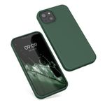 Husa Kwmobile pentru Apple iPhone 13, Silicon, Verde, 55878.169 fotografia produsului