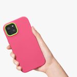 Husa Kwmobile pentru Apple iPhone 13, Silicon, Roz, 58333.77 fotografia produsului View 10 S