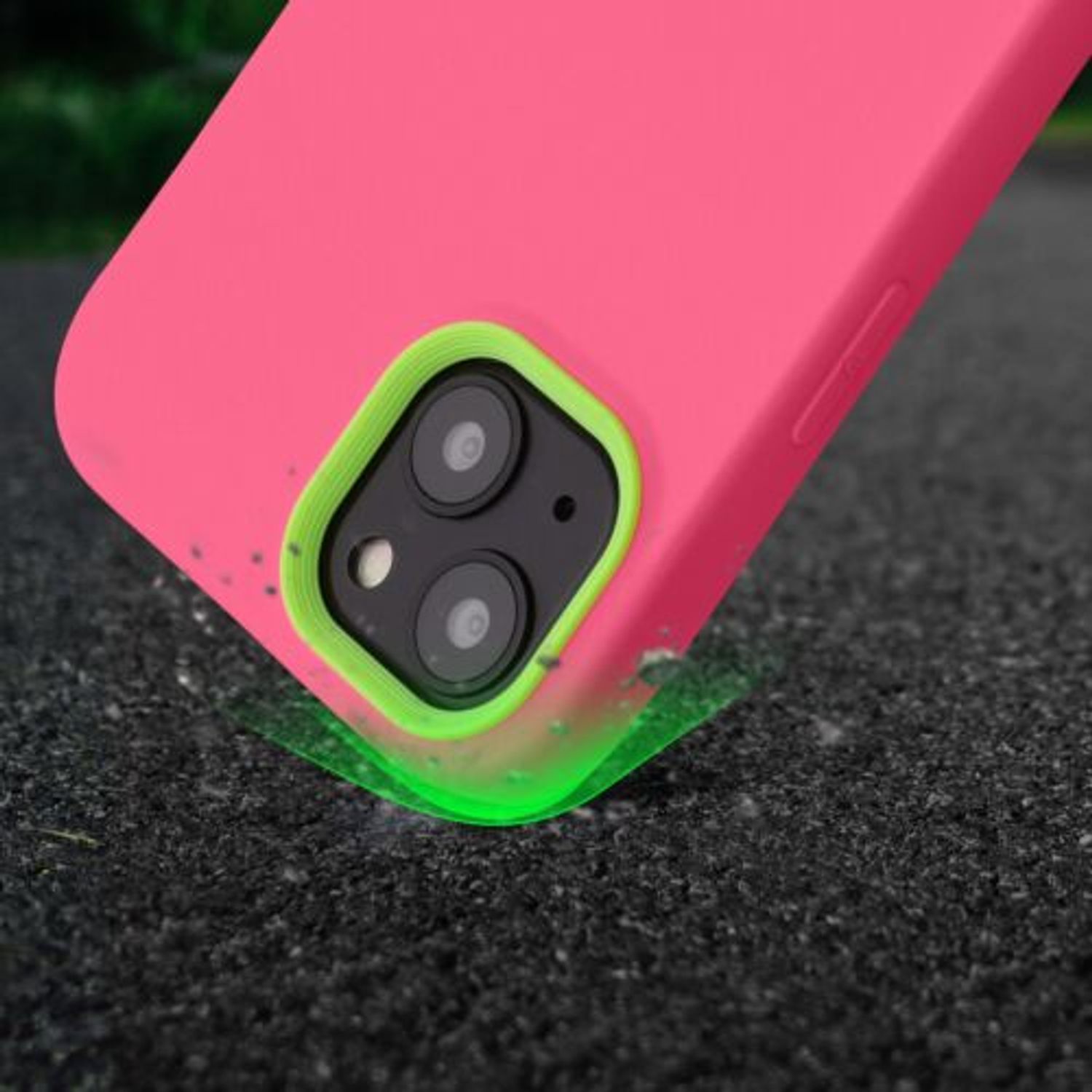 Husa Kwmobile pentru Apple iPhone 13, Silicon, Roz, 58333.77 fotografia produsului View 11 L