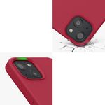 Husa Kwmobile pentru Apple iPhone 13, Silicon, Rosu, 55878.208 fotografia produsului View 8 S