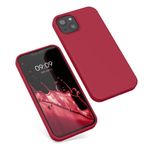 Husa Kwmobile pentru Apple iPhone 13, Silicon, Rosu, 55878.208 fotografia produsului
