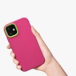 Husa Kwmobile pentru Apple iPhone 11, Silicon, Roz, 58386.77 fotografia produsului View 10 S