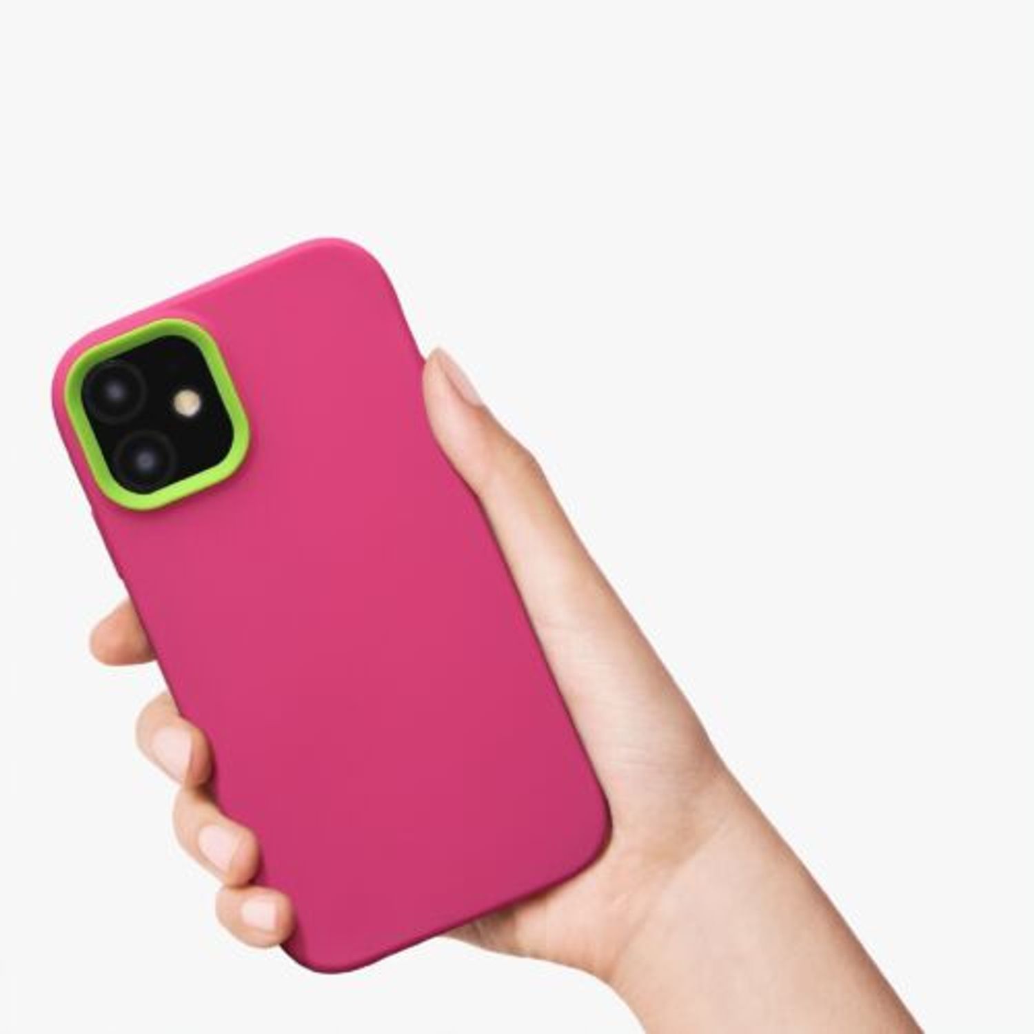Husa Kwmobile pentru Apple iPhone 11, Silicon, Roz, 58386.77 fotografia produsului View 10 L
