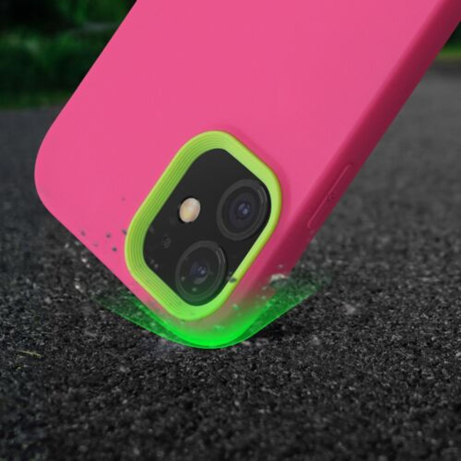 Husa Kwmobile pentru Apple iPhone 11, Silicon, Roz, 58386.77 fotografia produsului View 11 L