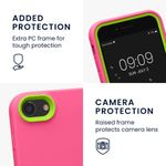 Husa Kwmobile pentru Apple iPhone 8/iPhone 7/iPhone SE 2, Silicon, Roz, 58385.77 fotografia produsului View 2 S