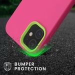 Husa Kwmobile pentru Apple iPhone 11, Silicon, Roz, 58386.77 fotografia produsului View 6 S