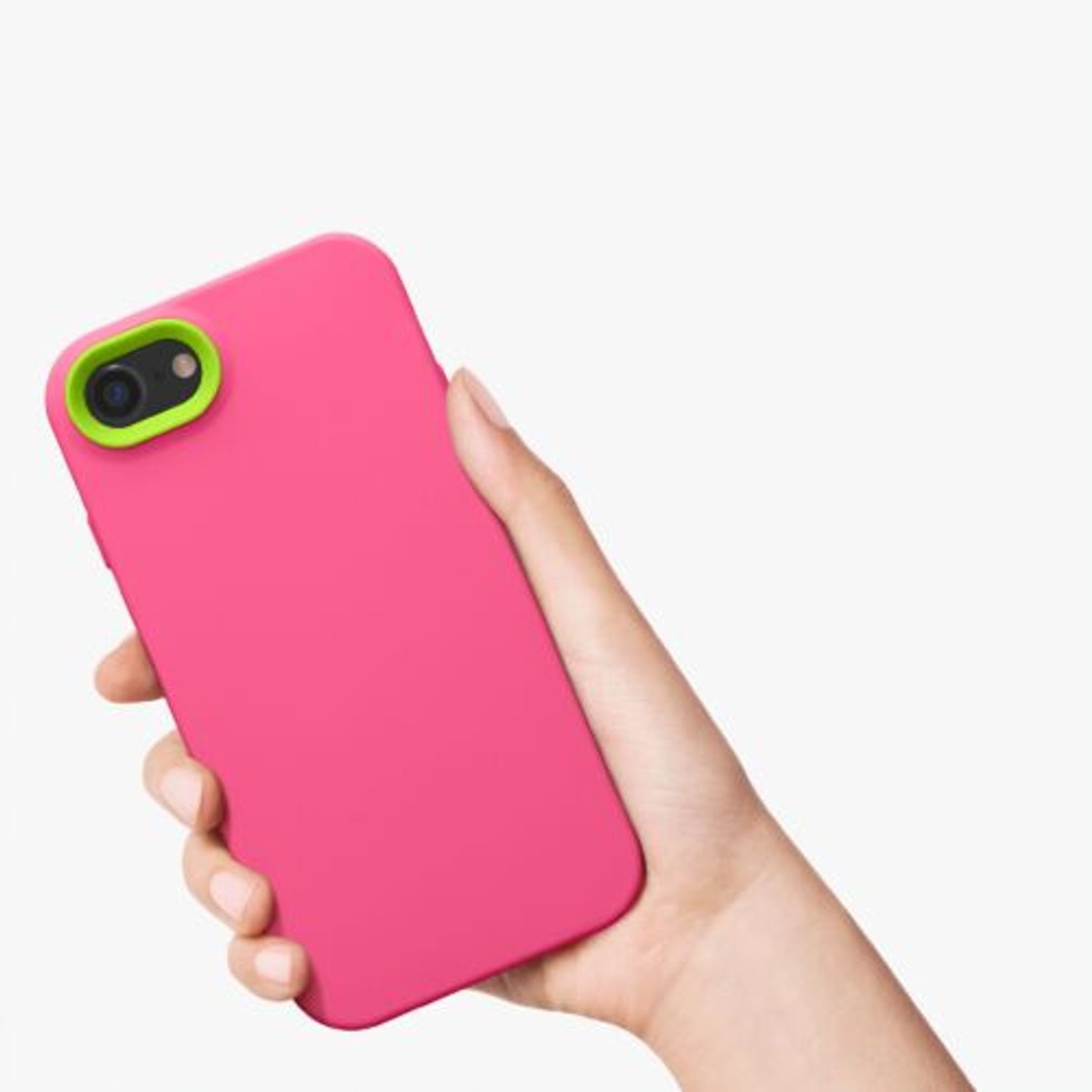 Husa Kwmobile pentru Apple iPhone 8/iPhone 7/iPhone SE 2, Silicon, Roz, 58385.77 fotografia produsului View 10 L