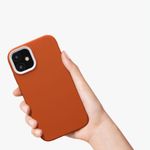 Husa Kwmobile pentru Apple iPhone 11, Silicon, Portocaliu, 58386.29 fotografia produsului View 8 S