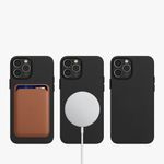 Husa Kwmobile pentru Apple iPhone 12/iPhone 12 Pro, Silicon, Negru, 58391.01 fotografia produsului View 10 S