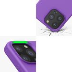 Husa Kwmobile pentru Apple iPhone 13 Pro, Silicon, Mov, 55880.221 fotografia produsului View 8 S