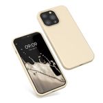Husa Kwmobile pentru Apple iPhone 13 Pro, Silicon, Crem, 55880.210 fotografia produsului