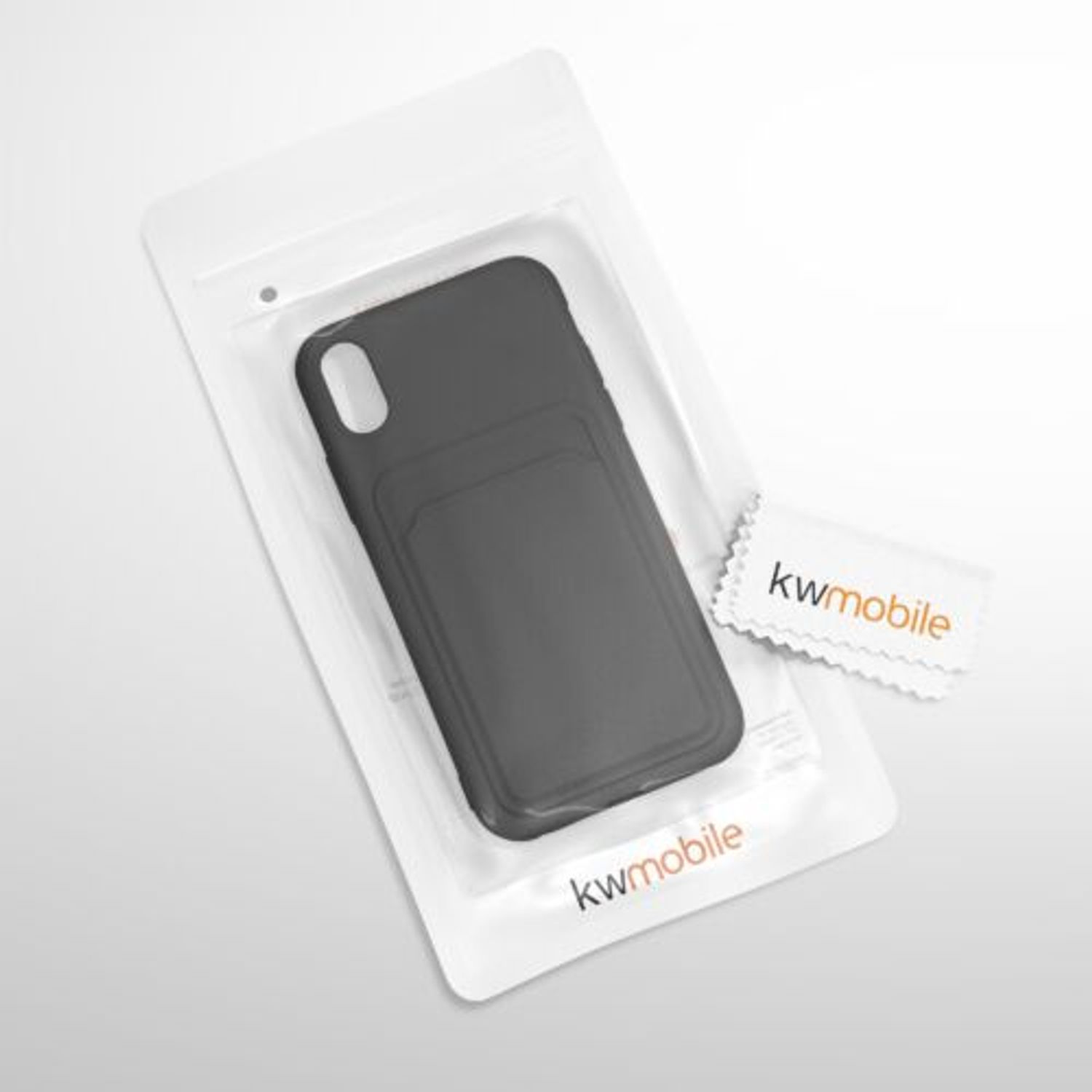 Husa pentru iPhone X/iPhone XS, Silicon, Negru, 55119.01 fotografia produsului View 8 L
