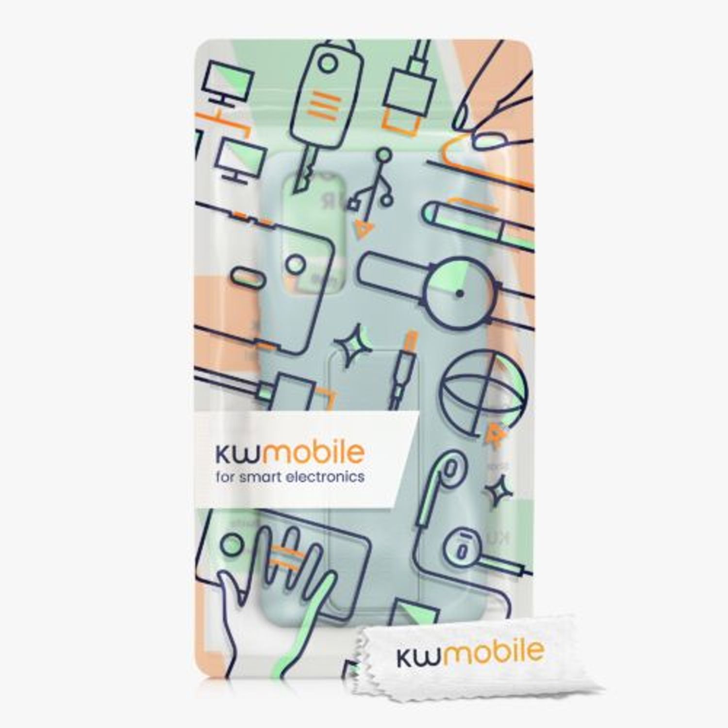 Husa Kwmobile pentru Samsung Galaxy S20 FE, Silicon, Verde, 58426.71 fotografia produsului View 7 L